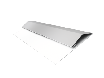 картинка Планка угла внешнего сложного Экобрус Grand Line 0,45 Drap TX RAL 7047 телегрей 4 (2м) Центр Кровли