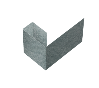 картинка Финишный профиль фибросайдинга 0,5 Zn (2м) Центр Кровли