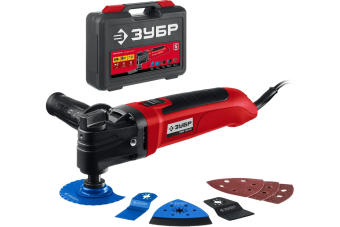 картинка Реноватор Зубр Мастер 400Вт, набор насадок, кейс (МФИ-400 КН) Центр Кровли