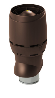 картинка Выход вентиляционный Vilpe Flow XL 250/ИЗ/500 коричневый Центр Кровли