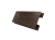 Планка H-образная Экобрус 0,45 Print-Double Elite с пленкой Antique Wood (2м) Центр Кровли