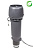 картинка Вентилятор Vilpe Eсo190P 125/700 серый Центр Кровли Вентилятор Vilpe Eсo190P 125/700 серый Центр Кровли