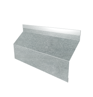 фото Ламель забора жалюзи Milan Slim стартовая/финишная для калиток и ворот 0,45 Zn Центр Кровли картинка Ламель забора жалюзи Milan Slim стартовая/финишная для калиток и ворот 0,45 Zn Центр Кровли