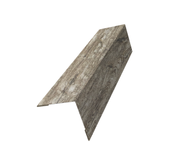 картинка Угол внешний 40х40 0,45 Print Elite Nordic Wood TwinColor (3м) Центр Кровли
