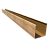 Кубообразная рейка GL Ш50/В50 Honey Wood Al 0,4 L=3м Центр Кровли