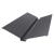 Планка ендовы верхней 115х30х115 0,45 Drap TX RAL 7004 сигнальный серый (3м) Центр Кровли