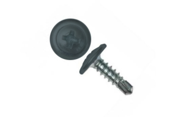 картинка Саморез ПШС 4,2х16 (1000шт) шлиц PH2 RAL 7031 Центр Кровли