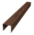 Стойка боковая крепежная для забора жалюзи Palermo 0,45 Print-Double Premium Cherry Wood Dark F (3м) Центр Кровли
