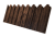 Профнастил С20A фигурный 0,45 Print-Double Elite Antique Wood Центр Кровли