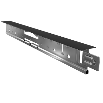 картинка Т-профиль 24х33х3600 Премиум черный Центр Кровли