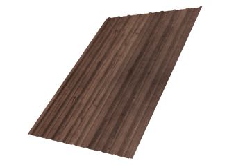 картинка Профнастил С10A 0,45 Print Premium Almond Wood Fresh Центр Кровли