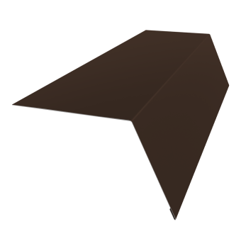 фото Планка карнизная широкая 100х85 0,5 GreenCoat Pural BT с пленкой RR 887 шоколадно-коричневый (RAL 8017 шоколад) (2м) Центр Кровли картинка Планка карнизная широкая 100х85 0,5 GreenCoat Pural BT с пленкой RR 887 шоколадно-коричневый (RAL 8017 шоколад) (2м) Центр Кровли