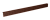 Планка фронтонная Gerard 2м (сталь), цвет 101 Центр Кровли