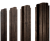 Штакетник П-образный B фигурный 0,45 Print-Double Premium Antique Wood Центр Кровли