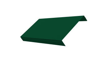 картинка Ламель обратная 150 забора жалюзи Texas 0,45 PE-Double с пленкой RAL 6005 зеленый мох Центр Кровли