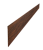 Ламель забора жалюзи Palermo 0,45 Print-Double Premium с пленкой Cherry Wood Dark F Центр Кровли
