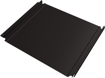 картинка Кликфальц Double Pro Grand Line 0,45 Drap двухсторонний с пленкой на замках RR 32 темно-коричневый Центр Кровли