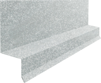 картинка Отлив верхний фальц Grand Line 0,4 Zn (2м) Центр Кровли