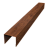Стойка боковая крепежная для забора жалюзи Palermo 0,45 Print Premium Golden Wood Fresh TwinColor (3м) Центр Кровли