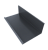 Планка примыкания нижняя к трубе 130х240 0,5 Velur X RAL 7024 мокрый асфальт (3м) Центр Кровли
