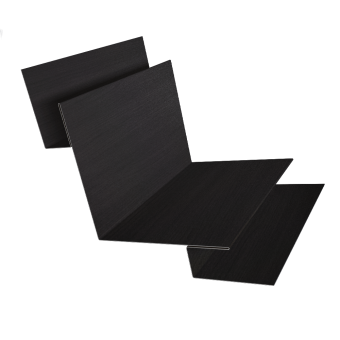 картинка Угол внутренний сложный 90 град. 0,45 Print Elite Coffee Wood TwinColor (3м) Центр Кровли