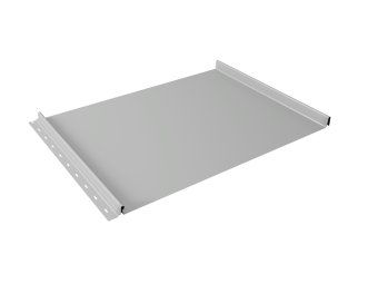 картинка Кликфальц Grand Line 0,45 Drap TX с пленкой на замках RAL 7047 телегрей 4 Центр Кровли