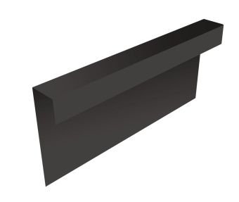 фото Планка соединительная для фиброцементного сайдинга Клик RAL 8019 3м Центр Кровли картинка Планка соединительная для фиброцементного сайдинга Клик RAL 8019 3м Центр Кровли