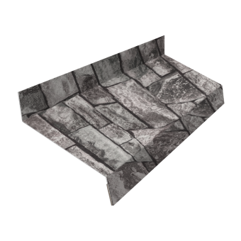 фото Отлив простой 50 0,45 Print Elite Fine Stone TwinColor (2м) Центр Кровли картинка Отлив простой 50 0,45 Print Elite Fine Stone TwinColor (2м) Центр Кровли