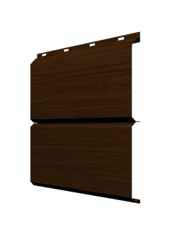 картинка ЭкоБрус 0,345 Grand Line 0,45 Print Elite Choco Wood TwinColor Центр Кровли