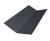 Планка ендовы нижней 300х300 0,4 PE-Double с пленкой RAL 7024 мокрый асфальт (2м) Центр Кровли