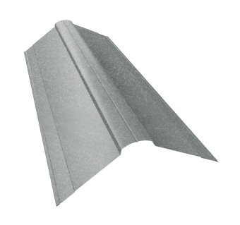 картинка Планка конька фигурного 150x150 0,5 Zn (3м) Центр Кровли
